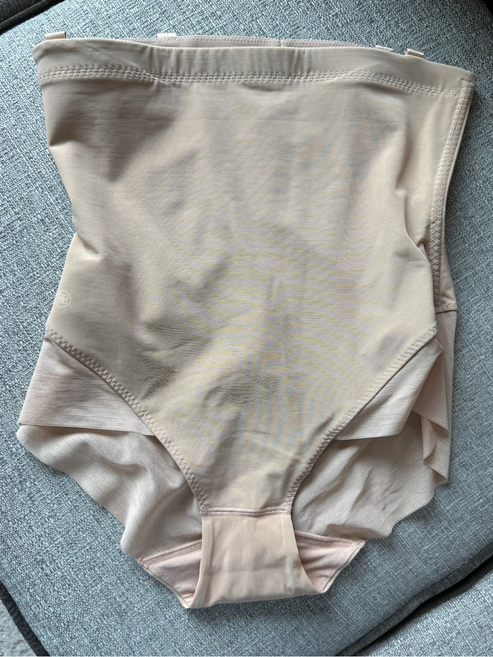 Honeylove Medium SuperPower Nude High-Waist Shapewear Briefs Boning